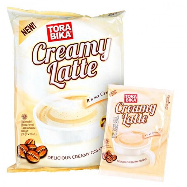 КОФЕ Торабика CREAMY LATTE  30 гр