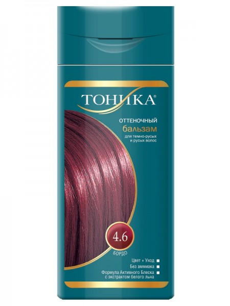 БАЛЬЗАМ Оттеночный ТОНИКА тон 4.6 Ruby Red 150 мл